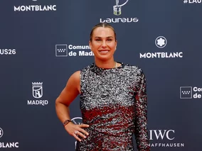 Miniatura: Sabalenka zgarnęła światową nagrodę....