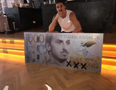Ibrahimović wywołał burzę. Piłkarz chce znaleźć się na... banknocie