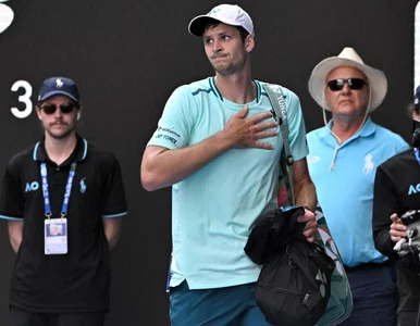 Miniatura: Daniił Miedwiediew docenił klasę Huberta...