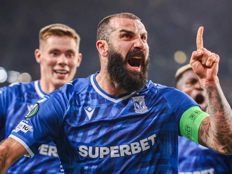 Mistrzowie Polski przegrali z Ukraińcami. Rekord Włodzimierza Lubańskiego pobity