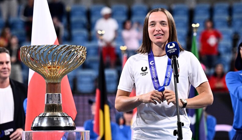 Miniatura: Świątek poruszająco o&nbsp;polskiej...