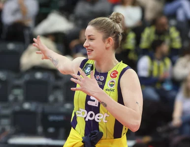 Miniatura: Magdalena Stysiak niczym siatkarze...