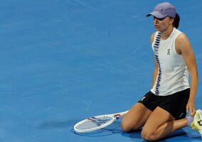 Miniatura: Niesamowite sceny w&nbsp;meczu Świątek....