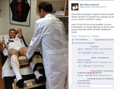 Miniatura: Błaszczykowski już po badaniach. "Niestety...