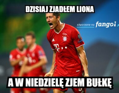 Lewandowski zagra w finale LM! Zobacz najlepsze memy po meczu Bayernu z...
