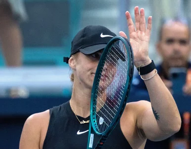 Miniatura: Aryna Sabalenka wyszła na kort po ogromnej...