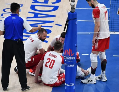 Miniatura: Kontuzja Mateusza Bieńka w finale Ligi...