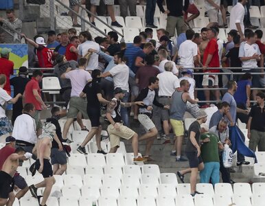Atak rosyjskich kibiców podczas meczu z Anglią. UEFA wszczęła...
