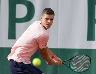 Miniatura: Roland Garros 2022. Hubert Hurkacz w walce...