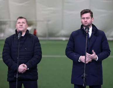 Miniatura: Kulesza zagrał w piłkę z Bortniczukiem....