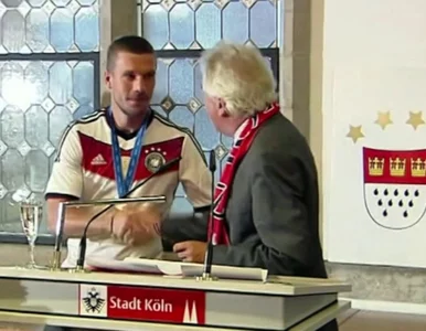 Miniatura: Podolski wrócił do Kolonii. Przywitano go...