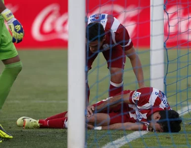 Miniatura: Atletico pędzi po tytuł. Kolejny uraz...