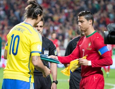 Miniatura: Ibrahimović bił brawo Ronaldo? Szwed...