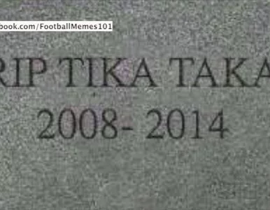 Miniatura: "R.I.P. tiki-taka". Najlepsze memy po...