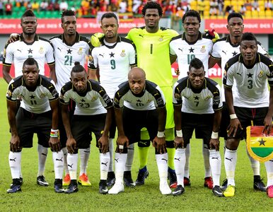 Miniatura: Reprezentacja Ghany w piłce nożnej