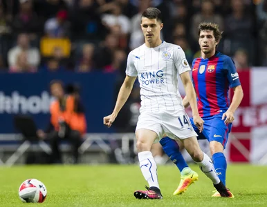 Miniatura: Kapustka już zadebiutował w Leicester....