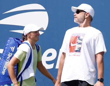 Miniatura: Tomasz Wiktorowski przeszkodzi Idze...