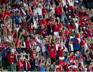 Miniatura: Selassie: rosyjscy kibice wykrzykiwali...