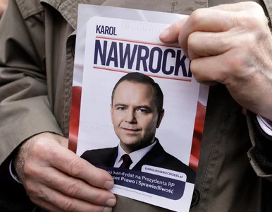 Miniatura: Szokujący obraz Karola Nawrockiego....