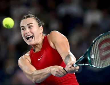 Miniatura: Aryna Sabalenka w kosmicznej formie. Jeden...