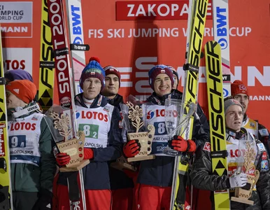 Miniatura: Polska zwycięża w Zakopanem. Kamil Stoch...