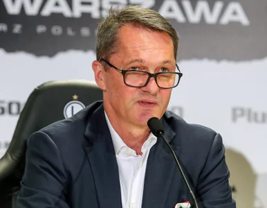 Miniatura: Dyrektor sportowy Legii Warszawa zabrał...