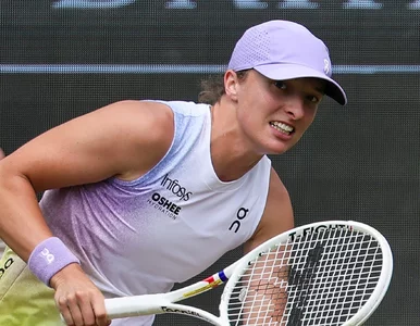 Miniatura: Iga Świątek nie wytrzymała nerwowo. Polka...