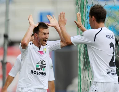 Miniatura: T-ME: Trzy punkty Górnika Łęczna. Druga...