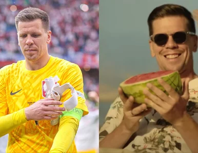 Miniatura: Wojciech Szczęsny z niecodziennym...