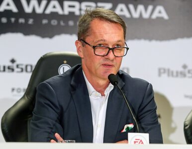 Miniatura: Dyrektor sportowy Legii Warszawa nie ma...