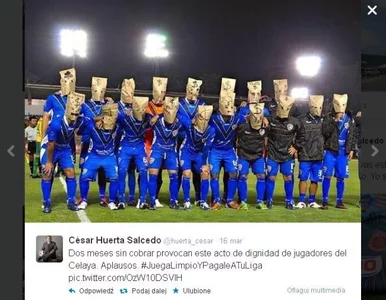 Miniatura: Prezes nie płacił. Piłkarze z Meksyku...