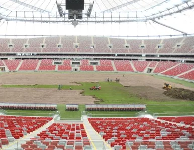 Miniatura: Stadion Narodowy kończy wymieniać murawę