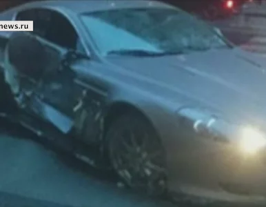 Miniatura: Zawodnik Zenitu rozbił aston martina. Ma...