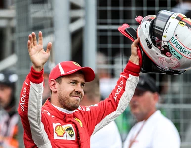 Miniatura: Mistrz świata Sebastian Vettel odchodzi z...