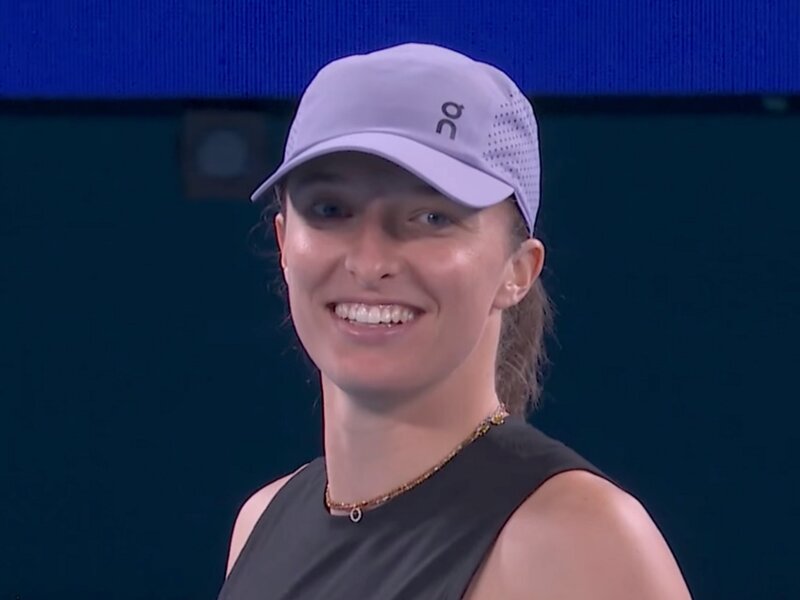 Iga Świątek nie wygrała w grze o milion. Polka walczyła z mężczyzną!