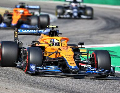 Miniatura: Grand Prix Włoch dla McLarena. Zderzenie...