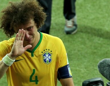 Łzy Davida Luiza, załamany Scolari. Brazylia rozpacza po porażce z Niemcami