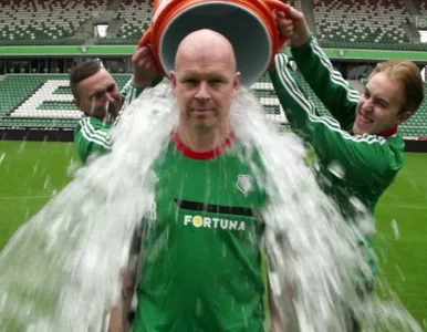Miniatura: Ice Bucket Challenge trenera Legii. Nawet...