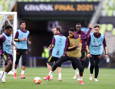 Miniatura: Piłkarze Manchesteru trenowali w Gdańsku....