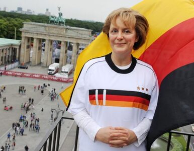 Miniatura: Merkel będzie kibicować Niemcom na żywo