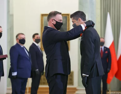 Miniatura: Lewandowski odebrał order od prezydenta....