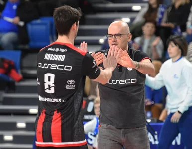 Miniatura: Wymowne słowa trenera lidera PlusLigi....