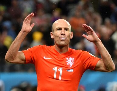 Robben: Argentyna nie zasłużyła na wygraną