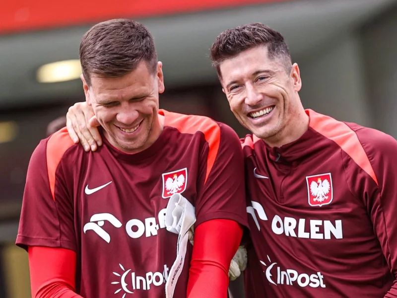Wojciech Szczęsny pożegnał Roberta Lewandowskiego. To hit internetu!