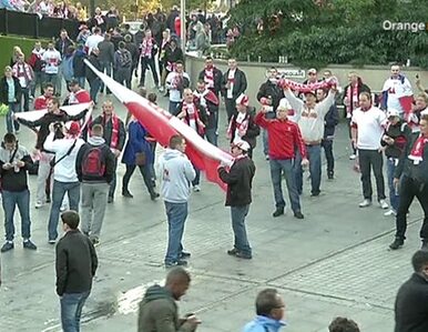 Miniatura: Polacy przed meczem zalali Londyn. Zobacz